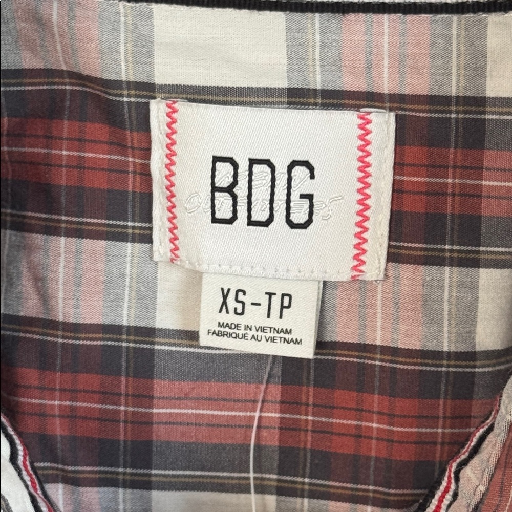 Urban Outfitters BDG Dad Button-Down Shirt Size XS - Picture 9 of 11